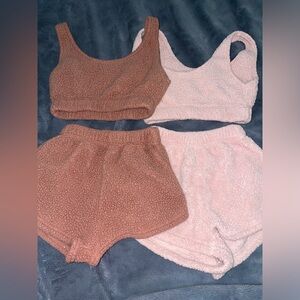 SHEIN Pink Pajama Sets